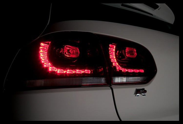 110 - Volkswagen Golf MK6 LED Tail Light Units (2010-2013 Models) - Diversion Stores Car Parts And Modificaions