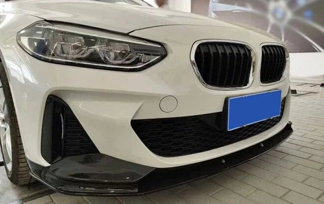 020 - BMW 1 Series M Sport 2019 PP Glossy Black Front Splitter - F20 - Diversion Stores Car Parts And Modificaions