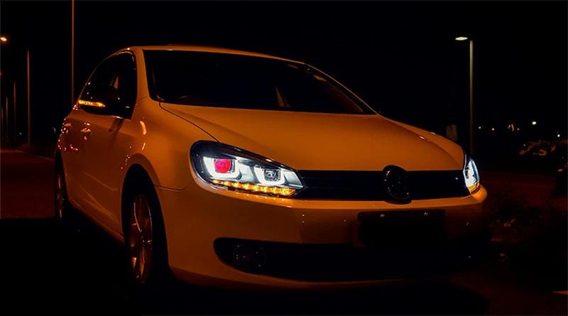 Volkswagen Golf MK6 Demon Eye Headlights (2008 - 2013 Models)