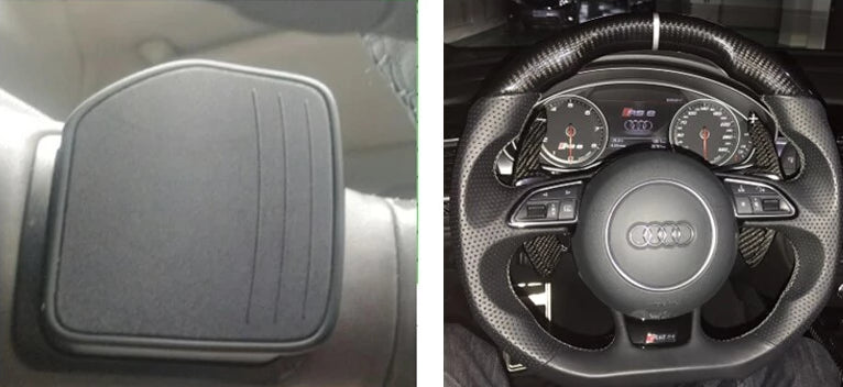 232 - Audi Carbon Fibre Paddle Shifter Extensions For A3 A4L A5 A6L A7 A8 S5 S6 S7 S8 Q3 Q5 Q7 TT - Diversion Stores Car Parts And Modificaions