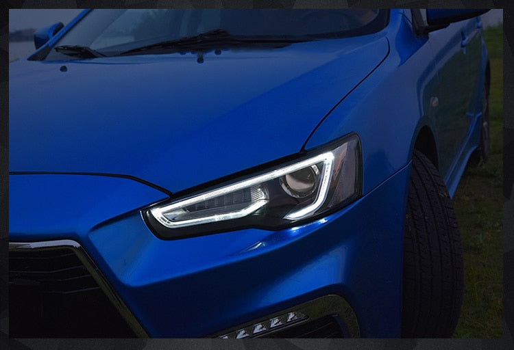 114 - Mitsubishi EVO Lancer Evolution Devils Headlights (2008-2016 Models) - Diversion Stores Car Parts And Modificaions