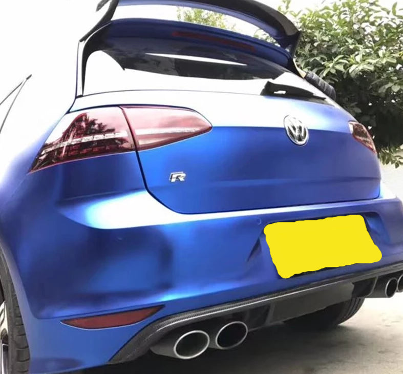 247 - Volkswagen Golf MK7 R Carbon Fibre Rear Diffuser (2013-2016) - Diversion Stores Car Parts And Modificaions