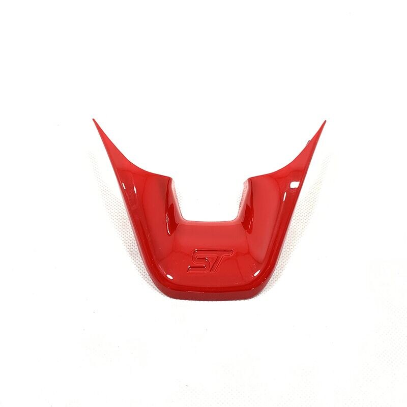 Ford Fiesta Vibrant Red Steering Wheel Trims (MK8 / 2018+)