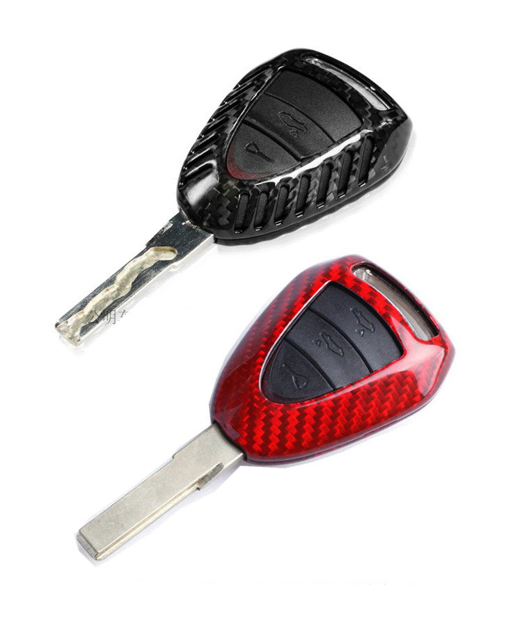 Carbon Fibre Key Cover For Porsche Panamera / Cayenne 958 / Macan / 718 / 911 - Diversion Stores Car Parts And Modificaions