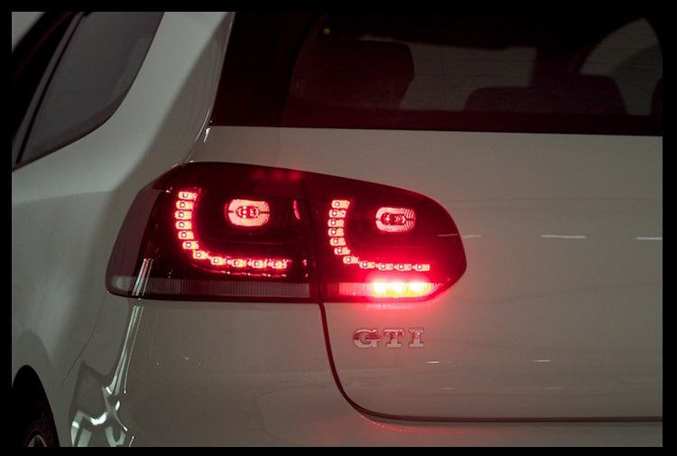110 - Volkswagen Golf MK6 LED Tail Light Units (2010-2013 Models) - Diversion Stores Car Parts And Modificaions