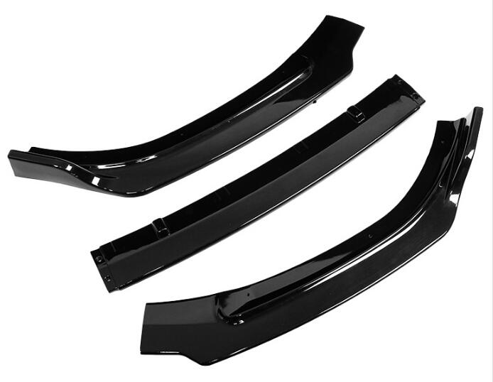 108 - Volkswagen Polo 3 Piece Front Splitter (2014-2017 Models) - Diversion Stores Car Parts And Modificaions