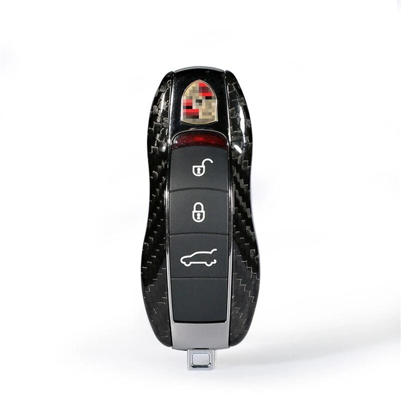Carbon Fibre Key Cover For Porsche Panamera / Cayenne 958 / Macan / 718 / 911 - Diversion Stores Car Parts And Modificaions