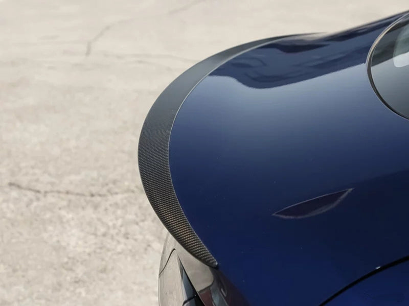 Tesla Model 3 Carbon Fibre Rear Boot Spoiler Lip