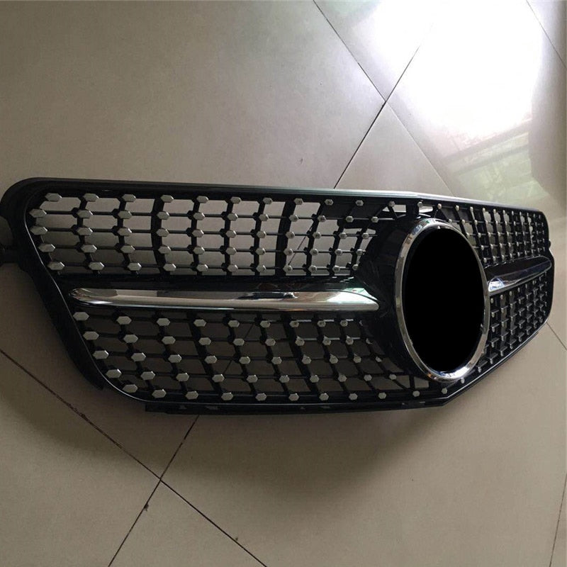 112 - Mercedes Benz C-class Diamond Style Front Grille (2008 - 2014) - Diversion Stores Car Parts And Modificaions