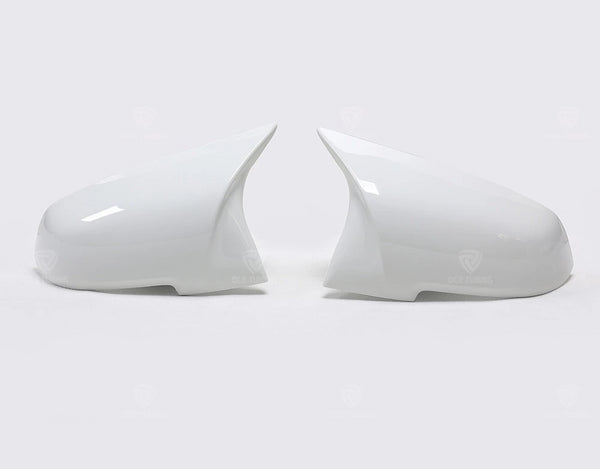 193 - BMW 1/2/3/4 Series Alpine White Wing Mirror Covers - Diversion Stores Car Parts And Modificaions