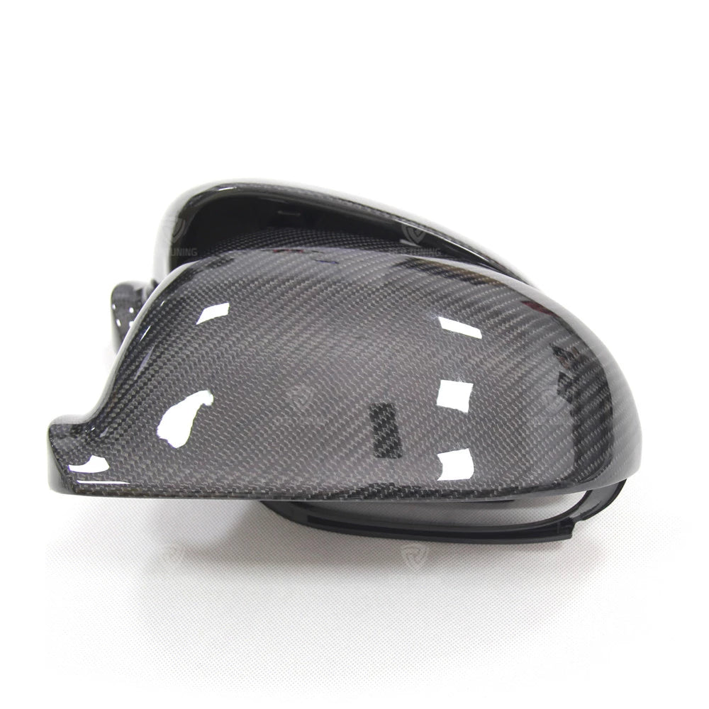 249 - Volkswagen Golf MK5 Carbon Fibre Replacement Mirror Covers (2004 - 2008) (Carbon Fibre (Genuine)) - Diversion Stores Car Parts And Modificaions