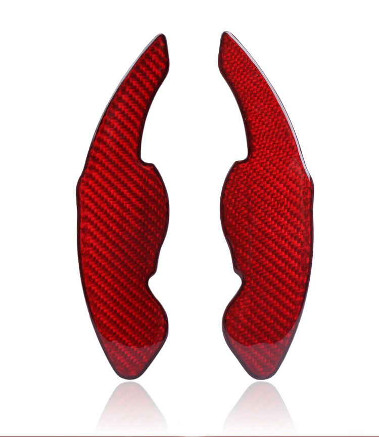 Skoda Octavia / Superb Red Or Black Carbon Fibre Paddle Extensions (Plus Supporting Models) - Diversion Stores Car Parts And Modificaions