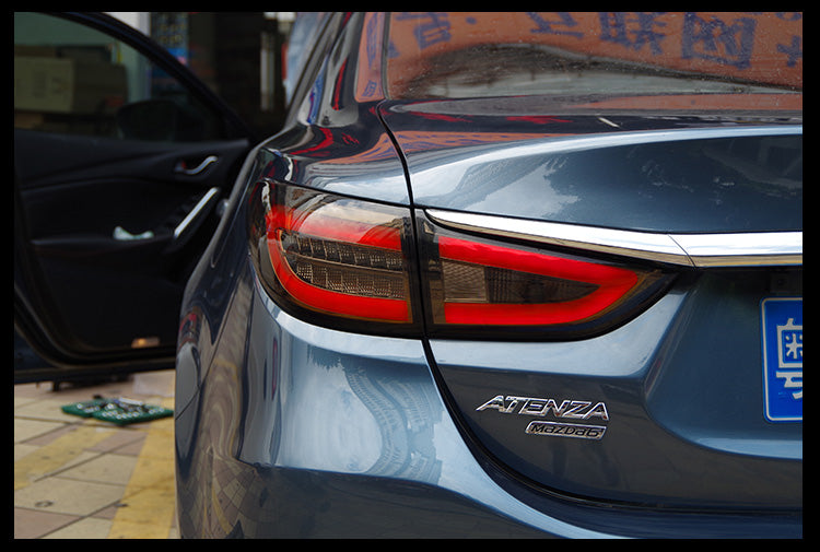 081 - Mazda 6 LED Tail Light Pair With LED Indicators (2013-2016 Models) - Diversion Stores Car Parts And Modificaions