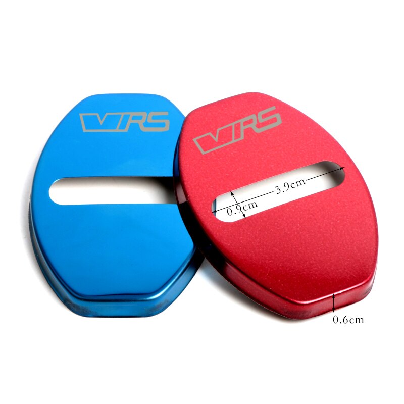 211 - Skoda VRS 4x Car Door Lock Covers For Octavia / Rapid / Superb / Fabia - Diversion Stores Car Parts And Modificaions