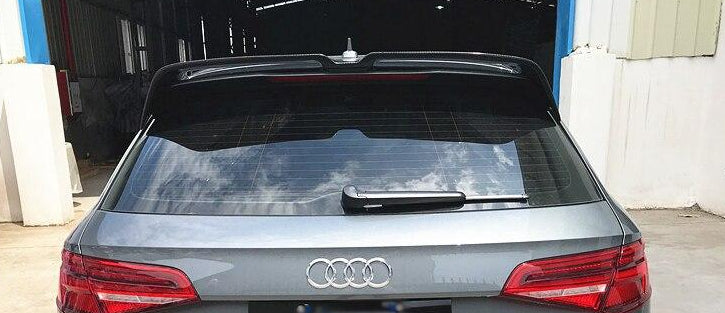 121 - Audi A3/S3 Hatchback Oettinger M Style Spoiler Carbon Fibre (2013-2018 Models) - Diversion Stores Car Parts And Modificaions