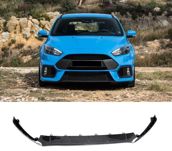 057 - Ford Focus RS Carbon Fibre Splitter - Gloss (2016-2019 Models) - Diversion Stores Car Parts And Modificaions