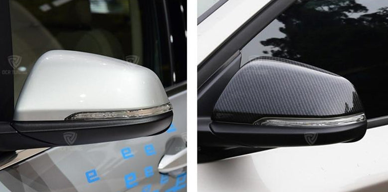 148 - BMW 2 Series Touring Carbon Fibre Replacement Mirror Caps - Diversion Stores Car Parts And Modificaions