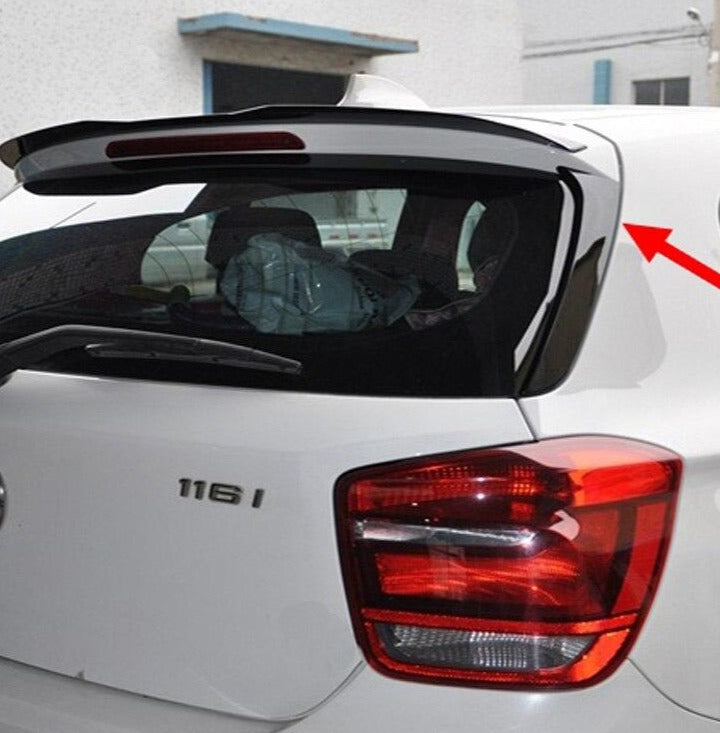 008 - BMW F20 2012-2018 1Series Black or Blue Painted Rear Wings - Diversion Stores Car Parts And Modificaions