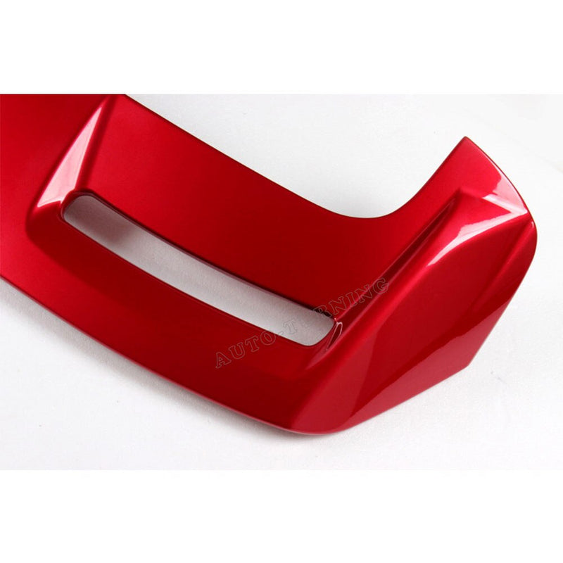 090 - Ford Focus Lifted Rear Wing (2012-2014 Models) Ruby Red - Diversion Stores Car Parts And Modificaions