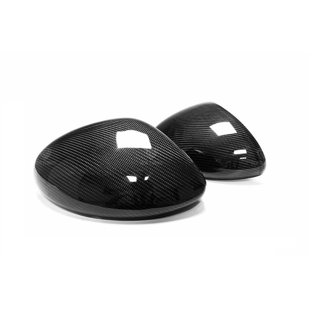 155 - Porsche Boxster / Cayman 718 Genuine Carbon Fibre Mirror Replacement Covers (2016-UP) LHD ONLY - Diversion Stores Car Parts And Modificaions