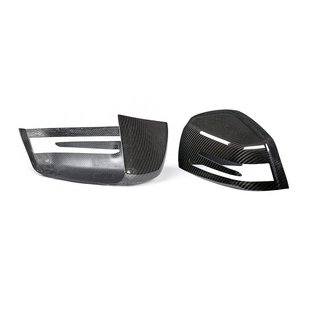 225 - Mercedes Benz Carbon Fibre Wing Mirror Covers For A / B / C / E / S  / CLS / GLK Class - Diversion Stores Car Parts And Modificaions