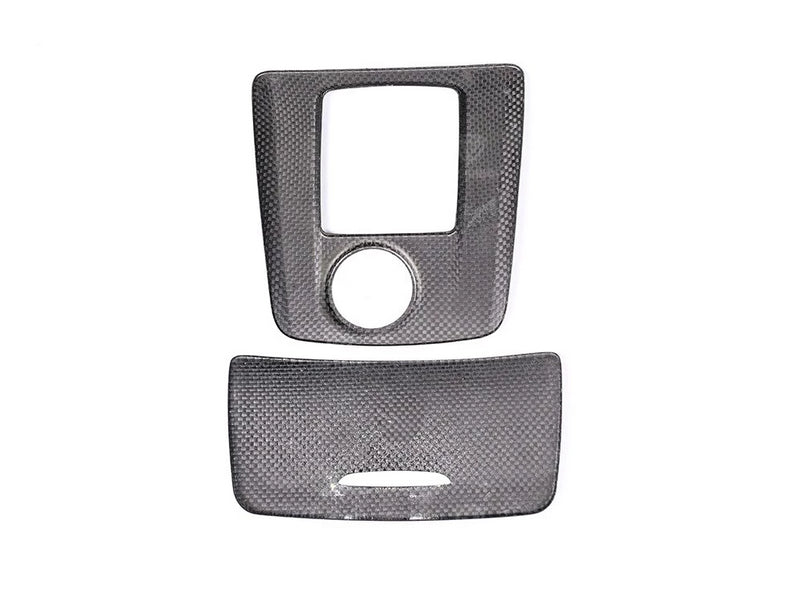 085 - Mercedes A45 / CLA45 / GLA45 AMG Carbon Fibre Gear Selector Surround And Ash Tray Cover Trim. - Diversion Stores Car Parts And Modificaions