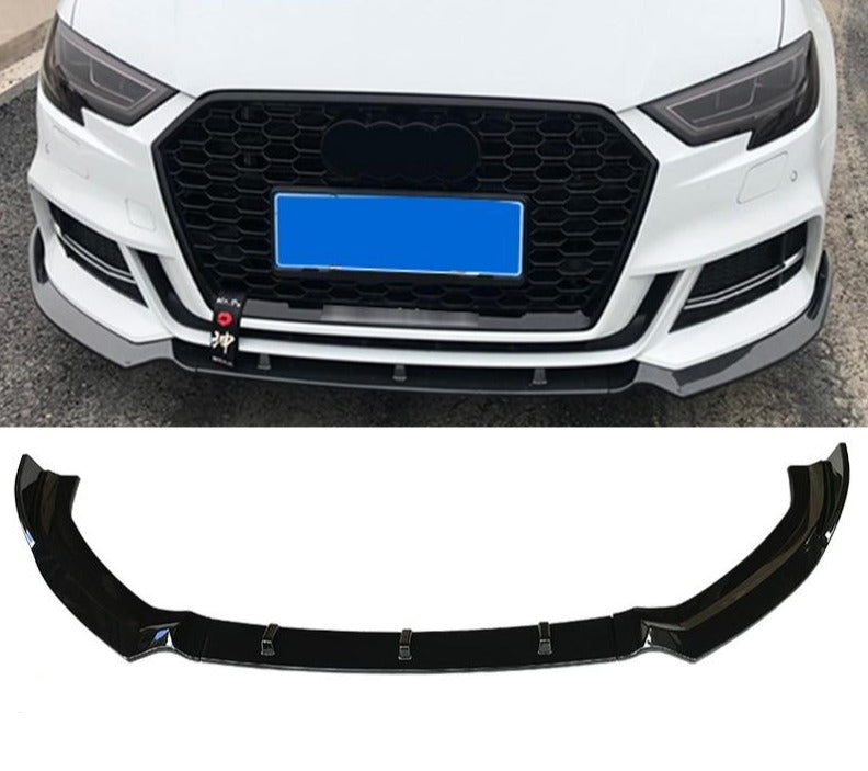 Audi A3 S-line / S3 Front Bumper Splitter (2017 - 2020 Models) 