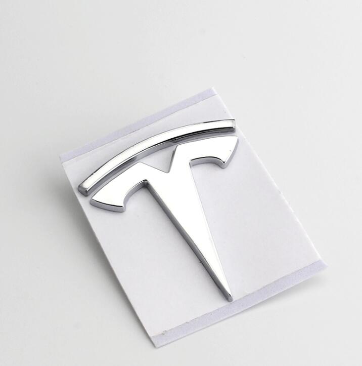 Tesla Metal Self Adhesive Emblem / Badge