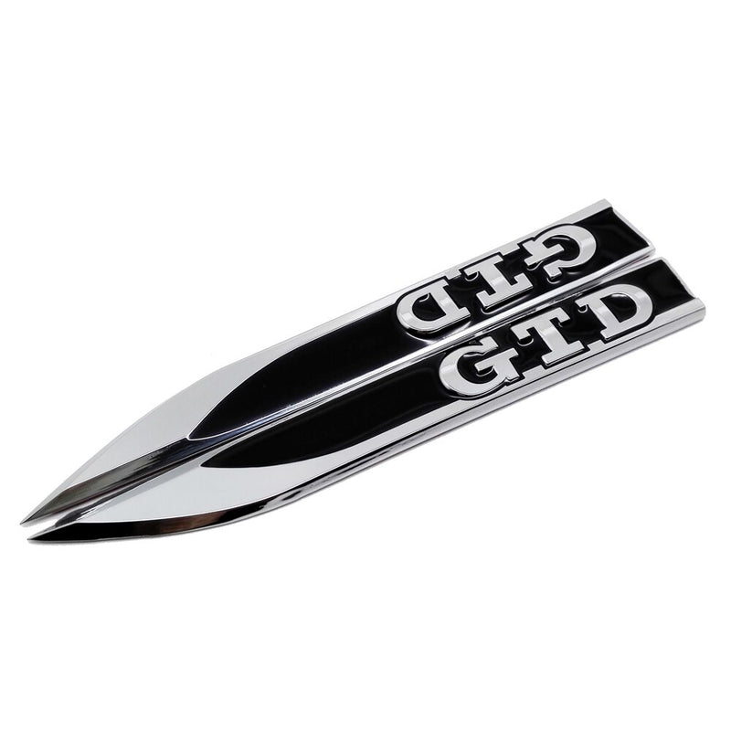 Volkswagen GTI / GTD Badges Front Side Panels (Black Or Red) - Diversion Stores Car Parts And Modificaions