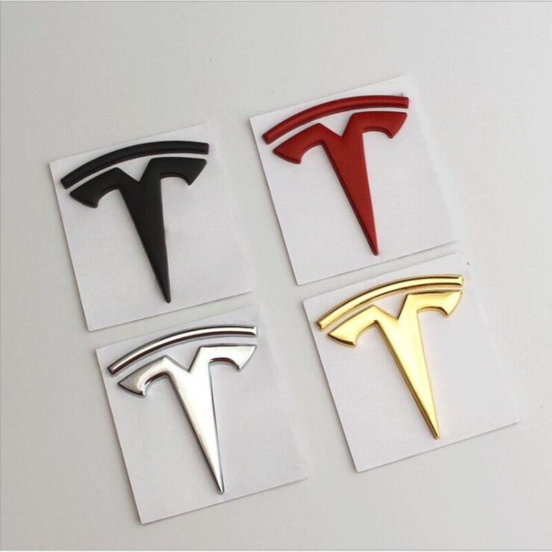 Tesla Metal Self Adhesive Emblem / Badge
