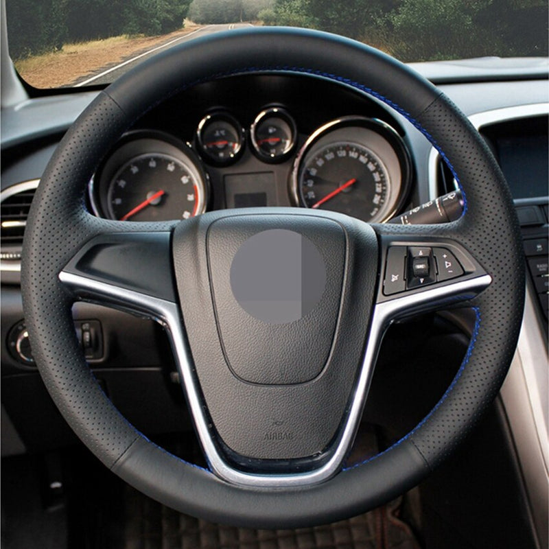Leather Steering Wheel Re-con Kit For Vauxhall / Opel Astra (J) 2010-2015 / Ampera 2012 / Zafira / Mokka 2012-2019 / Insignia 2008-2013 - Diversion Stores Car Parts And Modificaions
