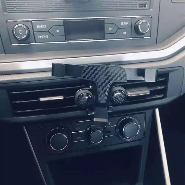 Volkswagen Polo AW / MK6 Centre Console Mobile Phone Mount (2018+ Models) - Diversion Stores Car Parts And Modificaions