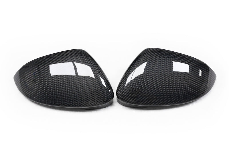 Volkswagen VW Golf MK8 / ID3 Genuine Carbon Fibre Replacement Wing Mirror Covers (2020+)