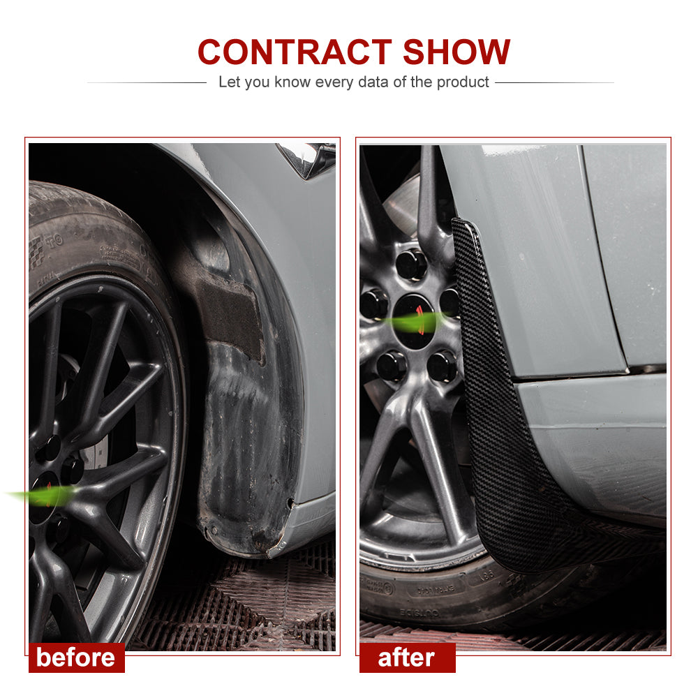 TESLA Model 3 Mud Flaps 2017+ (Body Colour Options / Set of 4)