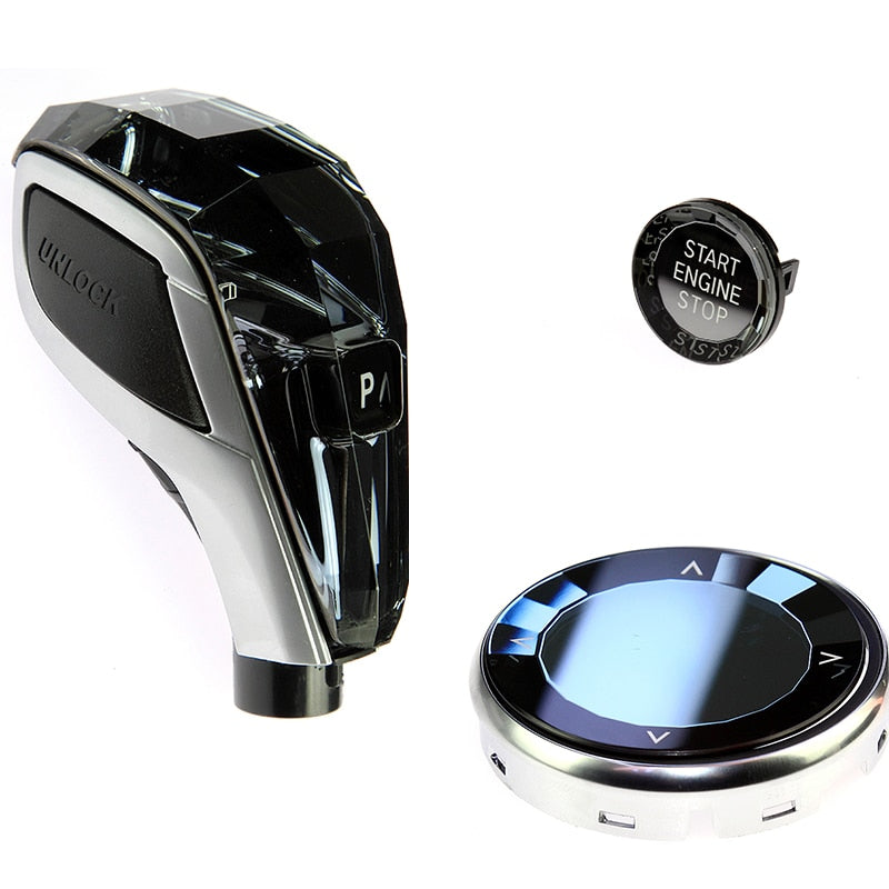 BMW G Chassis Crystal Replacement Gear Selector, START/STOP & Multimedia Selector Kit (See Options) DIVERSION 