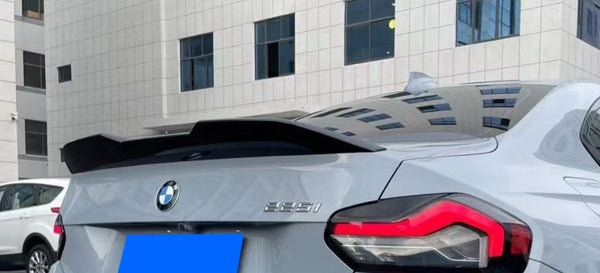 BMW 2 Series G42 M235i M240i Coupe Gloss Black / Carbon Fibre Spoiler 2022+