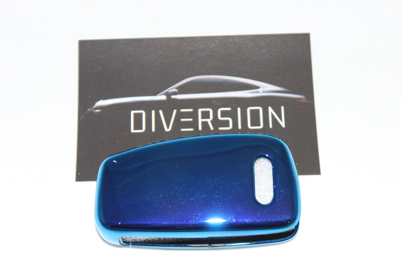 Audi Protective Key Cover - Chrome Blue - Diversion Stores Car Parts And Modificaions