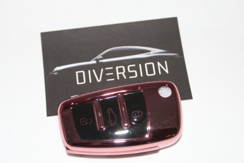 Audi Protective Key Cover - Chrome Rose - Diversion Stores Car Parts And Modificaions