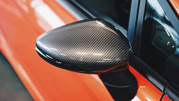 Ford Fiesta MK7/7.5 Wing Mirror Covers in Carbon Fibre Look (2008-2017 Models)