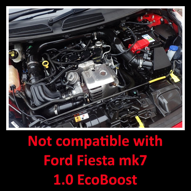 Black – Ramair Induction Kit for Ford Fiesta mk8 1.0 Ecoboost – 2017 onwards