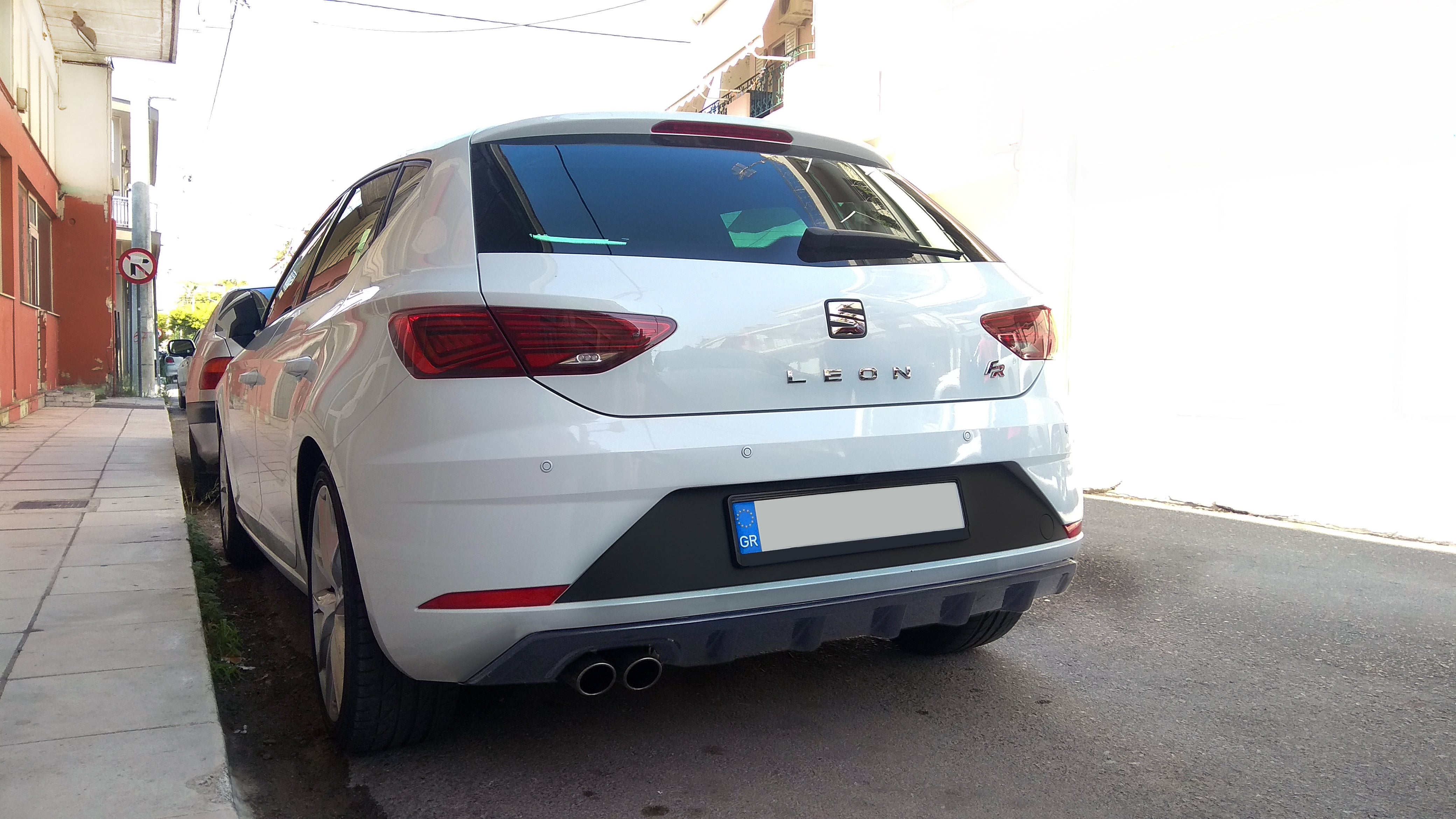 Rear Diffuser Seat Leon FR Mk3 Facelift 5-doors (2017-2020)