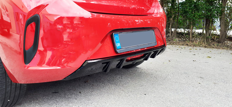 Rear Diffuser Standard Version Opel Corsa F GS-Line (2019-)