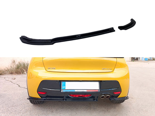 Rear Splitter Peugeot 208 Mk2 (2019-)