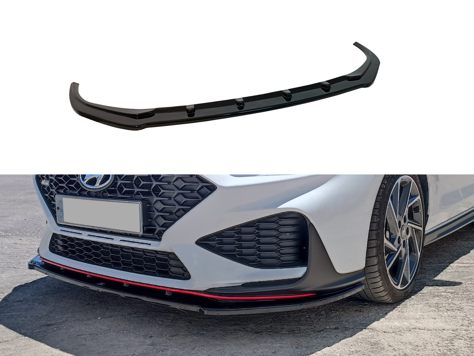 Front Splitter Hyundai i30 Mk3 N / N-Line Hatchback / Fastback Facelift (2020-)