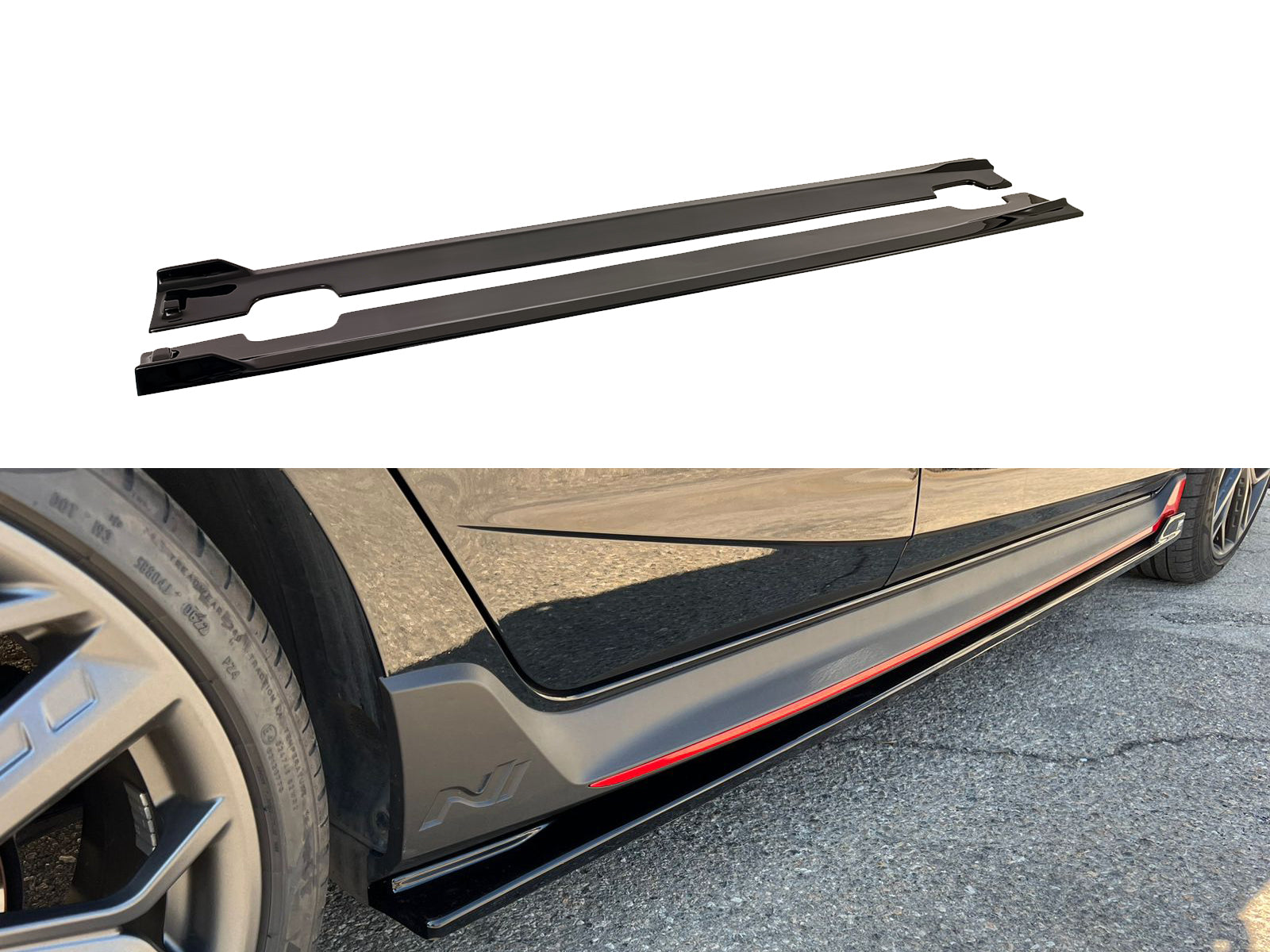 Side Skirts Extensions Hyundai i20 N Mk3 (2020-)