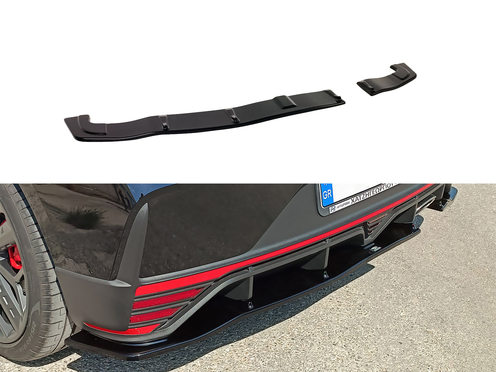 Rear Splitter Hyundai i20 N Mk3 (2020-)