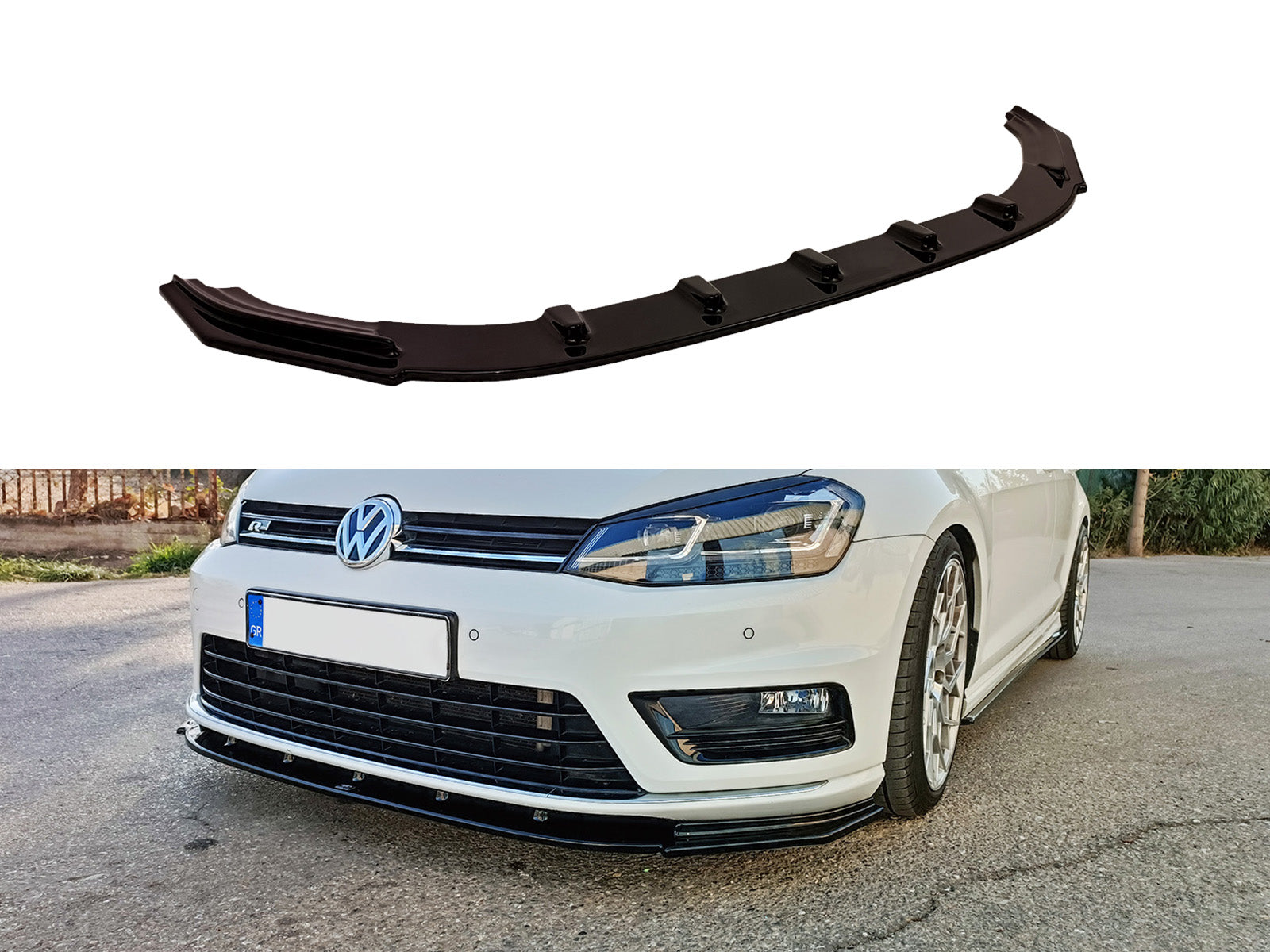 Front Splitter VW Golf Mk7 R / R-Line