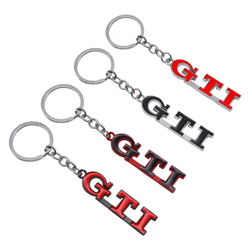 Volkswagen GTI Logo Metal Keyring