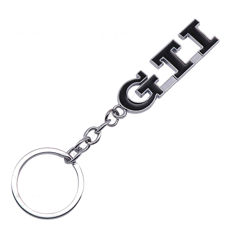 Volkswagen GTI Logo Metal Keyring