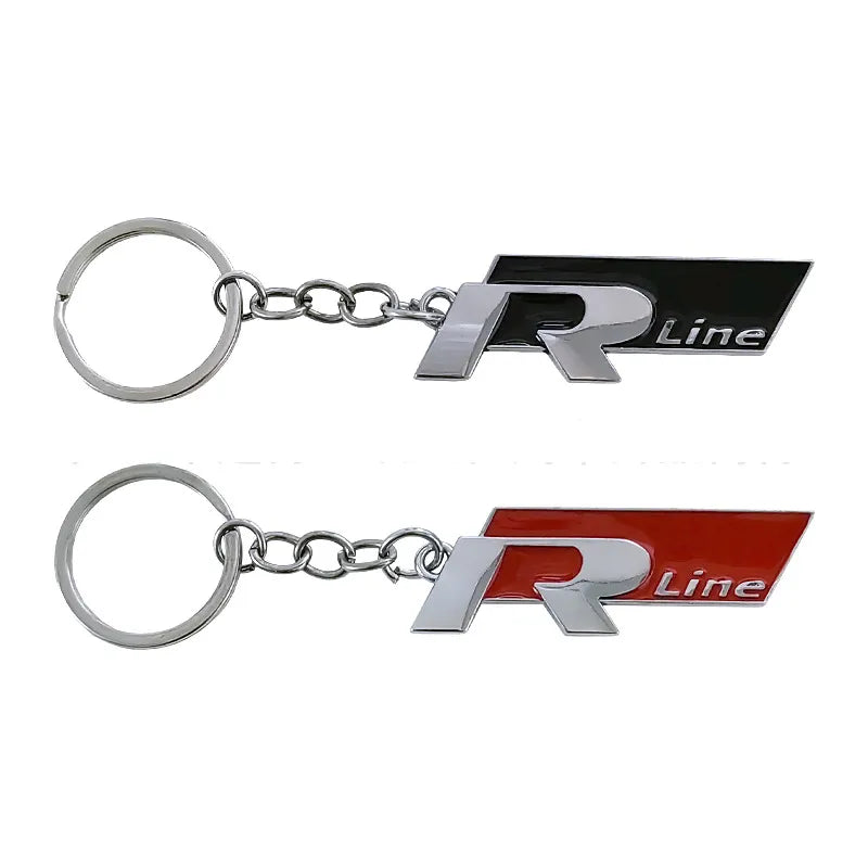 Volkswagen R-Line Logo Metal Keyring